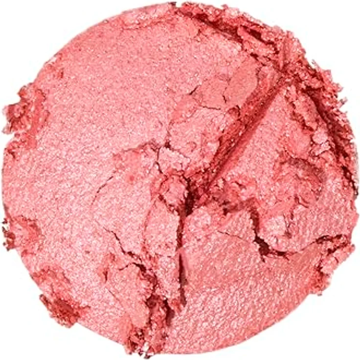 Makeup Revolution Beam Bright Blush Rouge, Peach Pop, 2.8 g, vegan, leichte Textur mit Glitzereffekt für strahlende Wangen – Bild 2