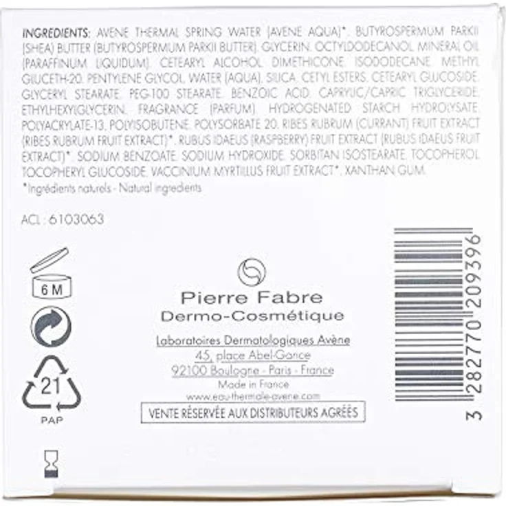Avène Soin Essentiels Creme Nutritive Revitalisante Riche 50 ml – Bild 3