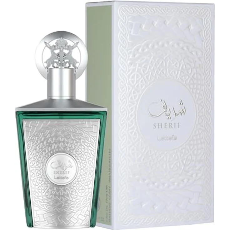 Lattafa Sherif Eau de Parfum Spray, unisex, fruchtig, holzig, moschusartig, 100 ml, langanhaltender Duft – Bild 2