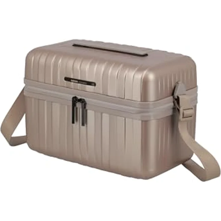 Travelite BARBARA, Beautycase 37 cm aus 100% Polycarbonat in Satin Nude – Bild 7