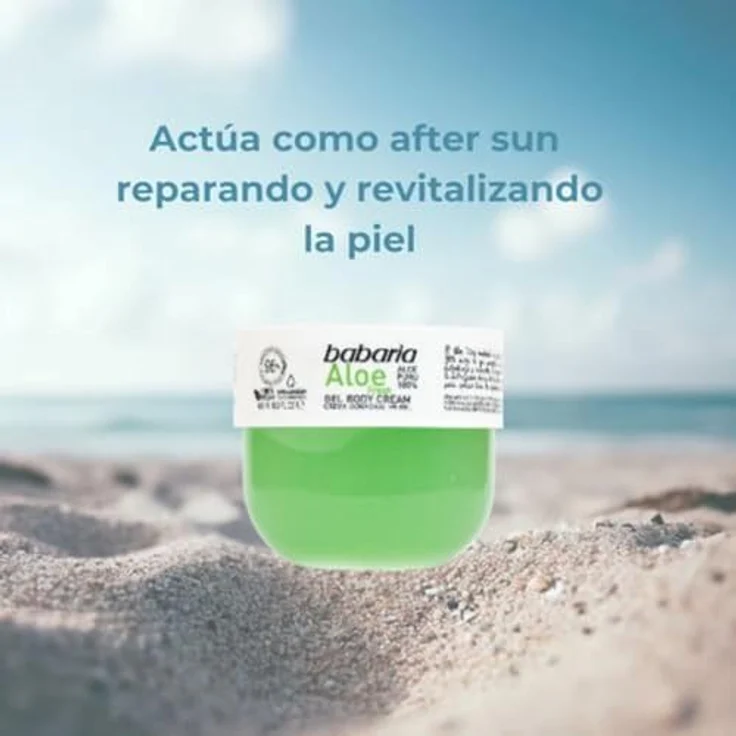 BABARIA ALOE FRESH BODY CREAM GEL 400 ml – Bild 2