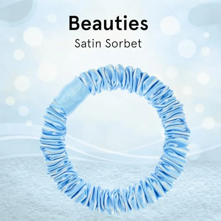Invisibobble BEAUTIES Satin Sorbet, 4er Set Haargummis für Damen, schonend zum Haar und ohne Metallverbindungen – Bild 4