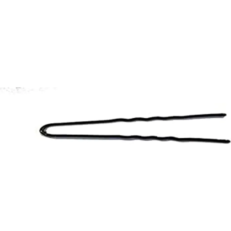 Efalock Professional Haarnadel Mademoiselle gewellt, 45 mm, braun, 1er Pack, (1x 50 Stück)