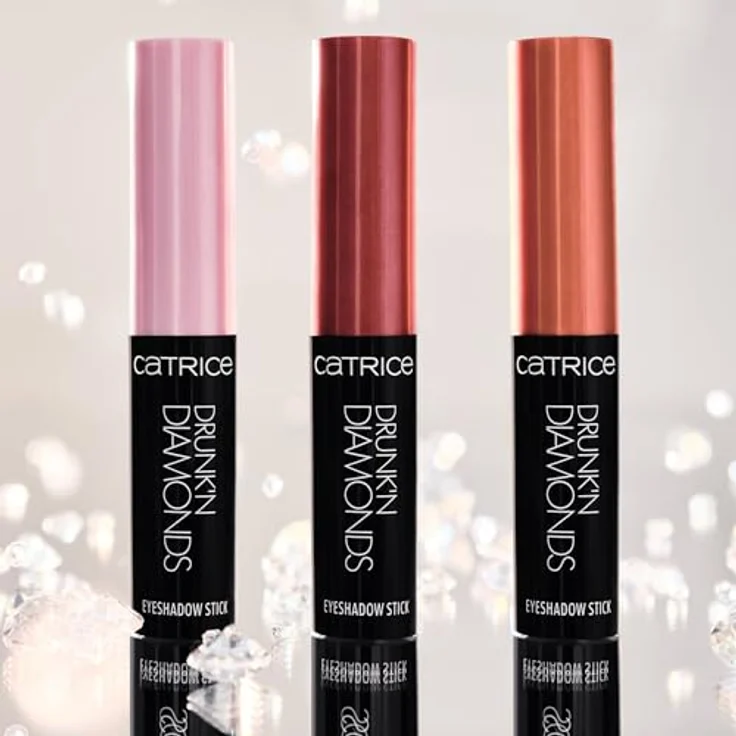 Catrice Drunk'n Diamonds Lidschatten-Stift Farbton 030 Bronzed Jelly Bliss, 2.5 g, vegan, intensive Pigmentierung, Glitzereffekt – Bild 8