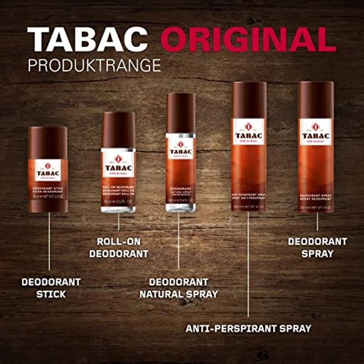 Tabac Original Deodorant Stick Vorteilepack, 3x 75ml, 24 Stunden Deo-Schutz, sanft zur Haut, maskulin-herber Duft seit 1959 – Bild 5