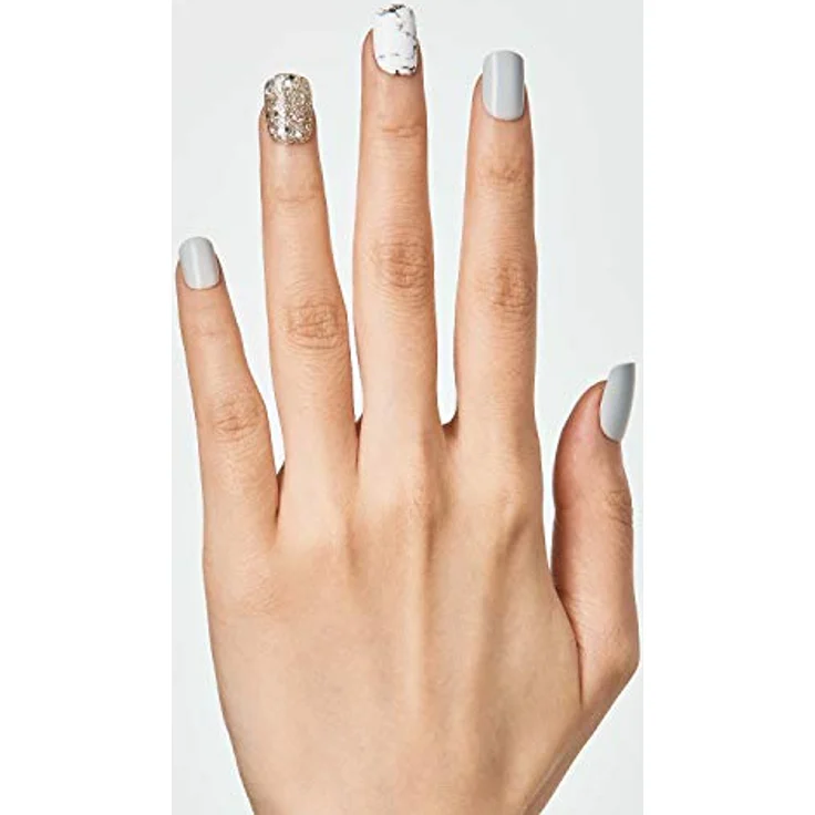 KISS imPRESS Short künstliche Fingernägel selbstklebend, 30 Stück für professionelle Maniküre, einfache Anwendung ohne Kleber – Bild 7