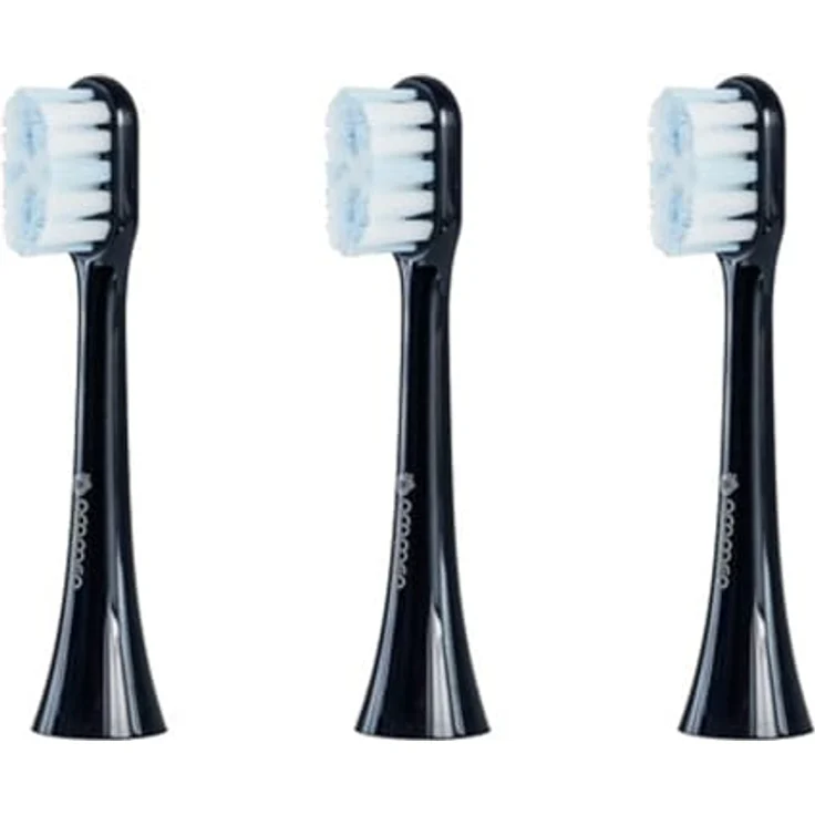 Oromed Bürstenköpfe 3 Stück, Ersatzköpfe für ORO-SMILE Navy Blue, effektive Plaque-Entfernung und sanfte Zahnfleischmassage, natürliche Zahnaufhellung – Bild 1