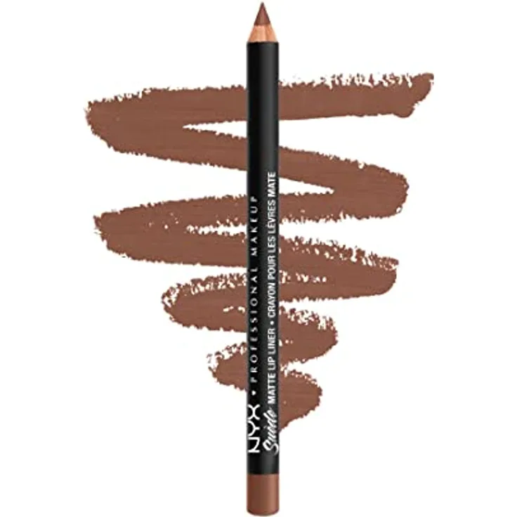NYX Professional Makeup Wedding Suede Matte Lipliner, 1 g, Farbe Nr. 41 - Capetown, perfekt konturierter Schmollmund