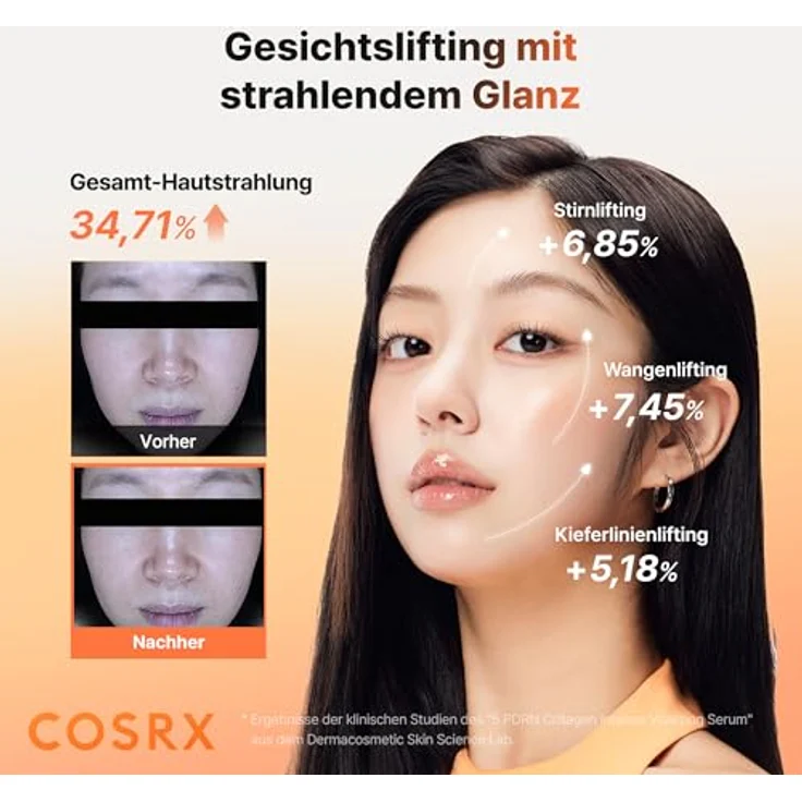 COSRX 5 PDRN Collagen Intense Vitalizing Serum 100ml – Glow-Serum mit Kollagen, Hyaluronsäure, straffend und feuchtigkeitsspendend – Bild 7
