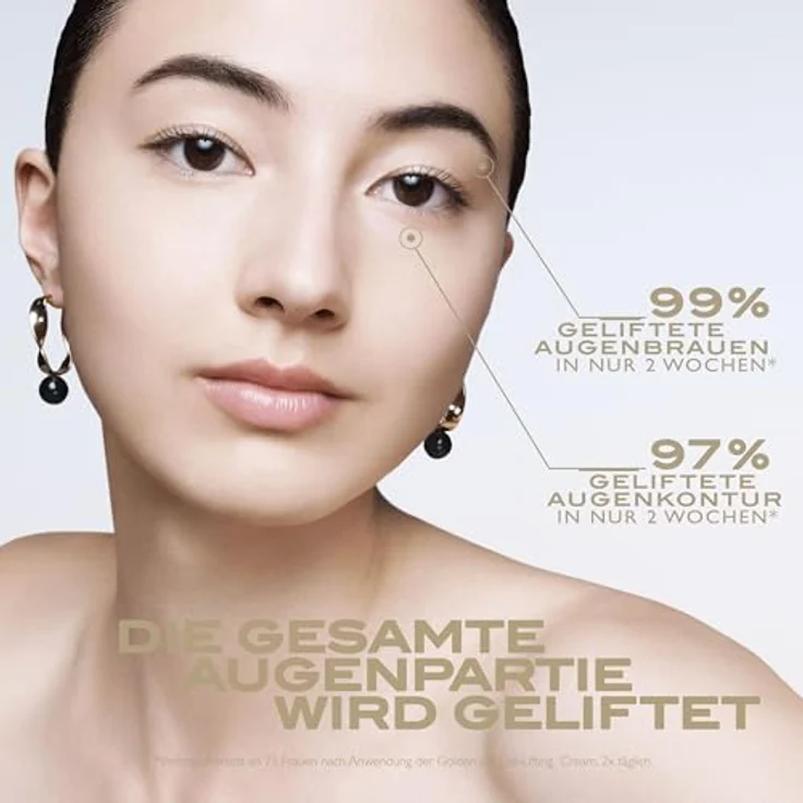 Lancaster Golden Lift Eye-Lifting Cream, 15 ml - Augenpflege, kühl und bequem, langlebig – Bild 5