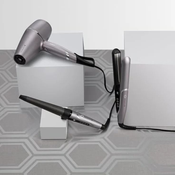 Remington S9880 PROluxe You Glätteisen, bis 230 °C, Memory-Funktion, digitale Temperatureinstellung, LCD Display, StyleAdapt-Technologie, silber – Bild 13