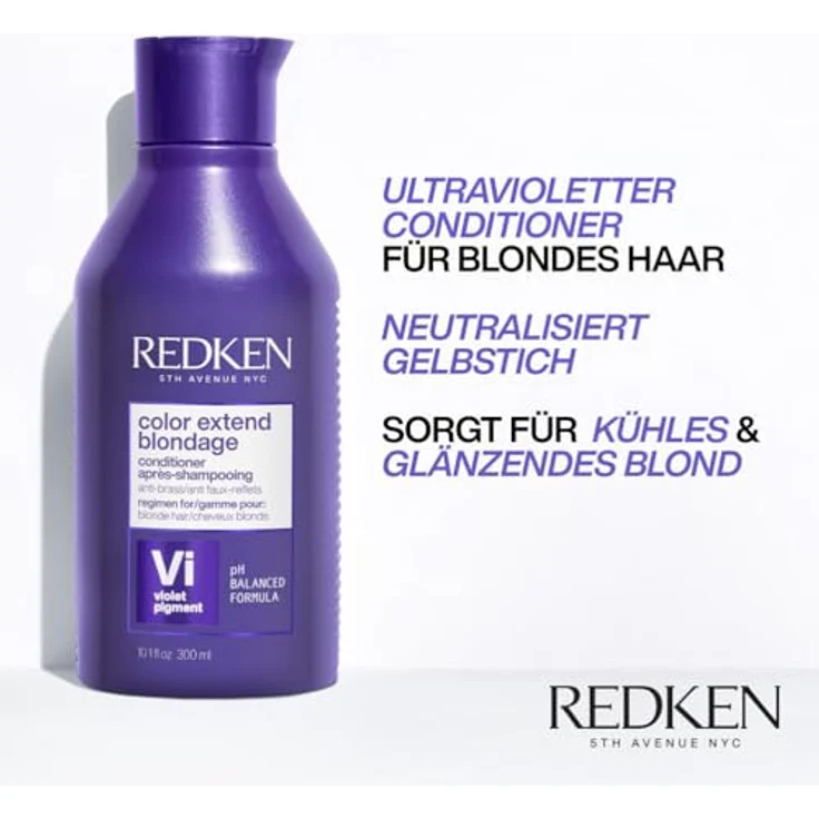 Redken Conditioner Haircare Color Extend Blondage Conditioner 300 ml – Bild 4