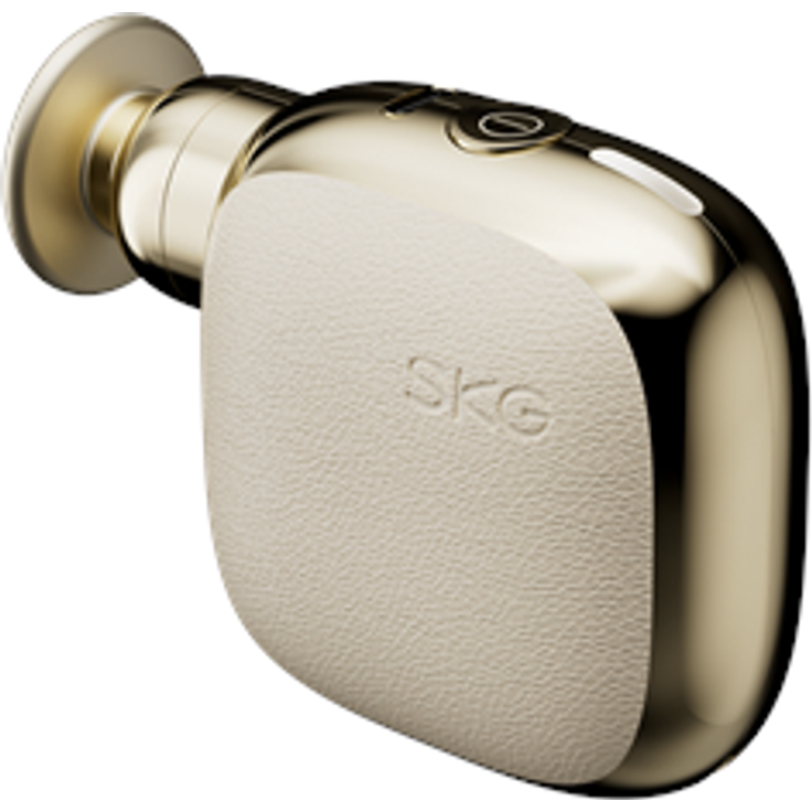 SKG Body Massager FS300 Pocket, tragbare Massagepistole mit 2.800 U/Min, grau, federleicht und kompakt