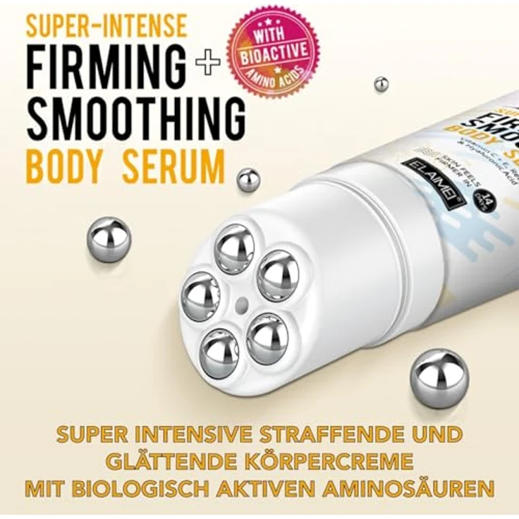 P-Beauty Super Intensive Straffende Körpercreme mit Massage Applikator, 120g, feuchtigkeitsspendend, fettverbrennend, für alle Hauttypen – Bild 4