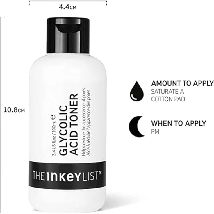 The INKEY List 10 % Glycolic Acid Toner hilft, das Erscheinungsbild der Poren zu reduzieren 100 ml – Bild 3