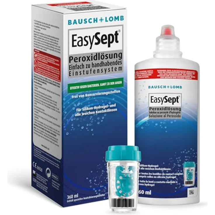 EasySept Pflegemittel für weiche Kontaktlinsen, 1 x 360 ml - Preisvergleich – Bild 2