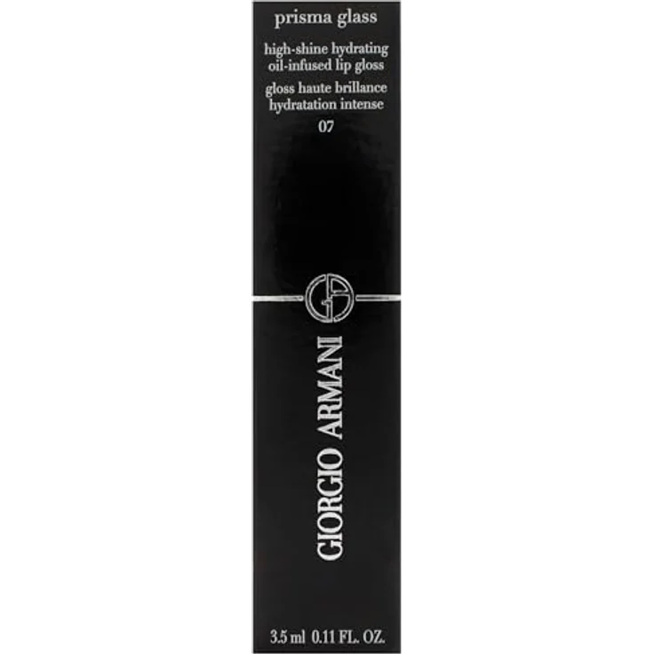 Giorgio Armani Prisma Glass Lipgloss 07 Nude Glow, hochglänzend, feuchtigkeitsspendende Formel, 3,1 g – Bild 5