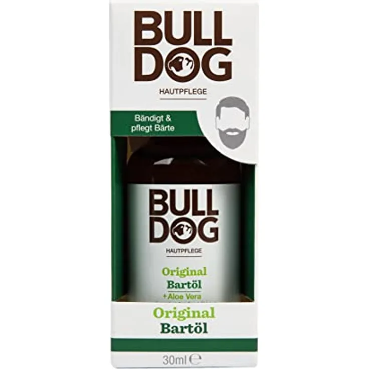 BULLDOG - Bartpflege für Männer | Original Bartöl | für einen weichen & gepflegten Bart | 30ml