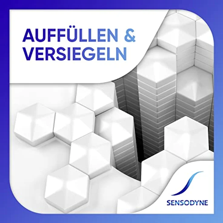 Sensodyne Zahnpasta, Repair & Protect, Zahncreme für schmerzempfindliche Zähne, schmerzempfindliche Zähne, 3x75 ml – Bild 3