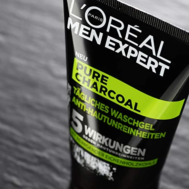 L'Oréal Men Expert Pure Charcoal Waschgel Anti-Hautunreinheiten Reinigungsgel 100 ml – Bild 4