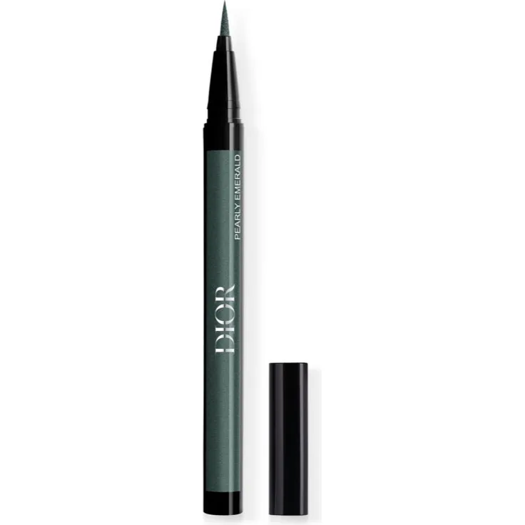 DIOR Diorshow Liquid Liner, wasserfester Flüssig-Eyeliner im Stift, 0.55 ml, Farbton 386 Pearly Emerald