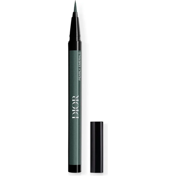 DIOR Diorshow Liquid Liner, wasserfester Flüssig-Eyeliner im Stift, 0.55 ml, Farbton 386 Pearly Emerald