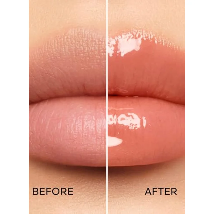 Guerlain KissKiss Bee Glow Lip Oil, 9,5 ml Lippenstift in 319 Peach Glow, pflegend und hochglänzend – Bild 4