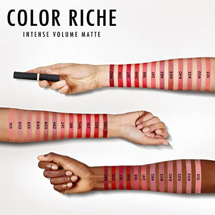 L'Oréal Paris Color Riche Intense Volume Matte Lippenstift 1.8 g Nr. 482 - Mauve Indompta – Bild 6