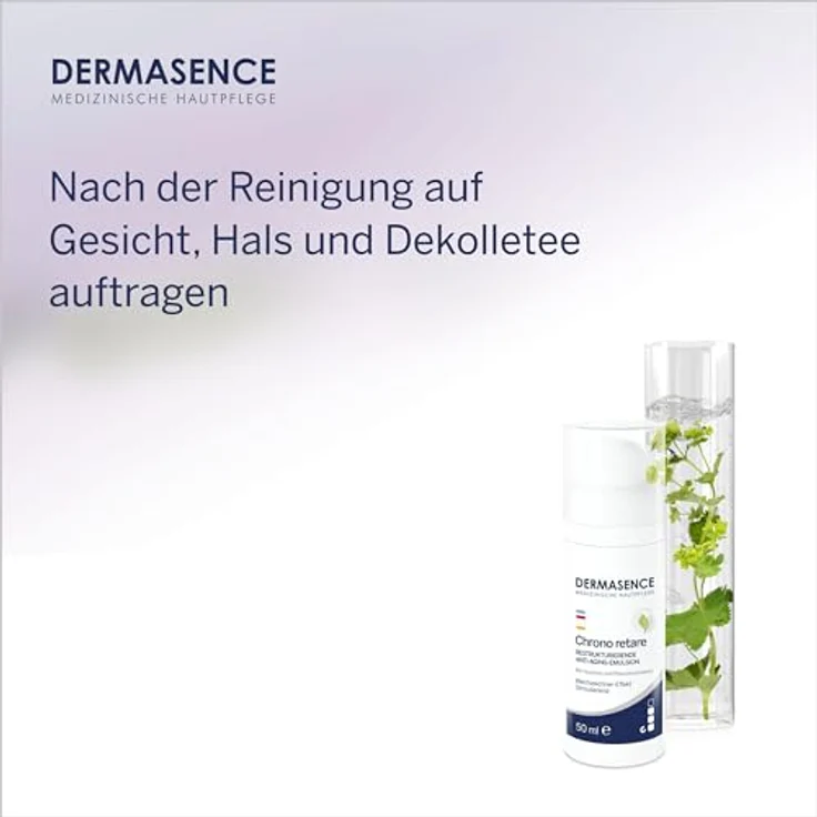 DERMASENCE Chrono retare restrukturierende Anti-Aging-Emulsion, 50 ml - Stimulierende Emulsion mit Weichzeichner-Effekt  – Bild 5
