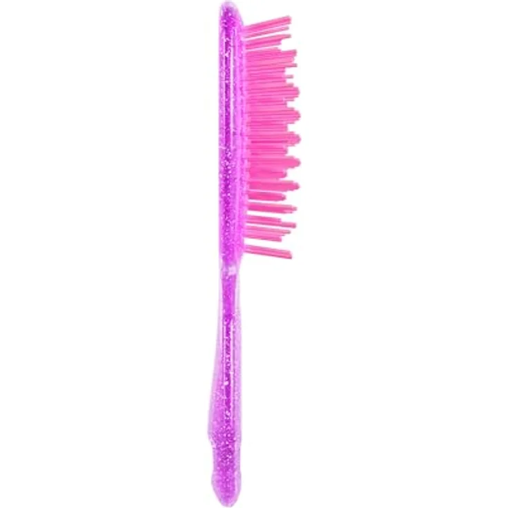 UNbrush Glitter Collection Detangling Hair Brush, Rose Quartz Haarbürste mit 105 sanften Borsten für nasses und trockenes Haar, Unisex – Bild 2