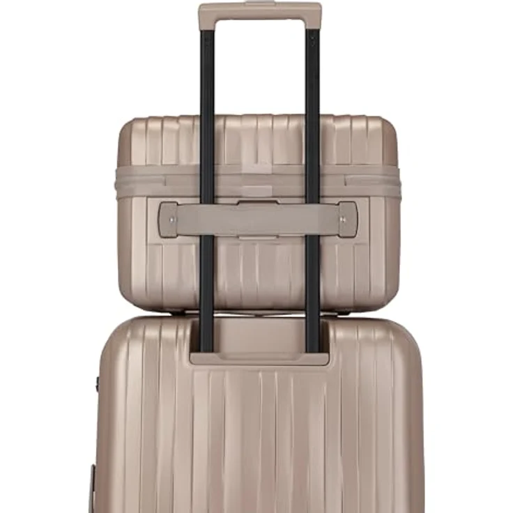 Travelite BARBARA, Beautycase 37 cm aus 100% Polycarbonat in Satin Nude – Bild 6