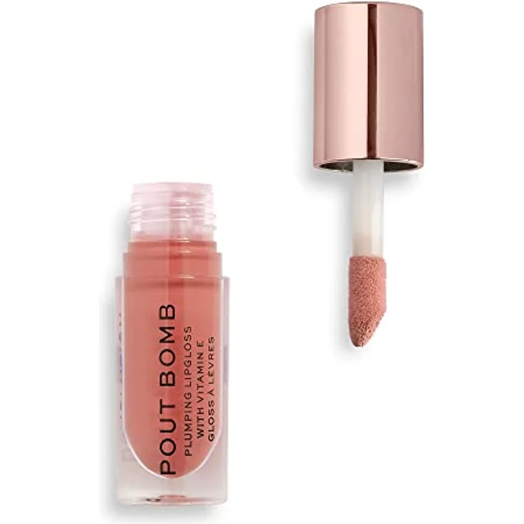Makeup Revolution London Pout Bomb Lipgloss mit Volumen-Effekt 4,6 ml Farbton Kiss – Bild 2