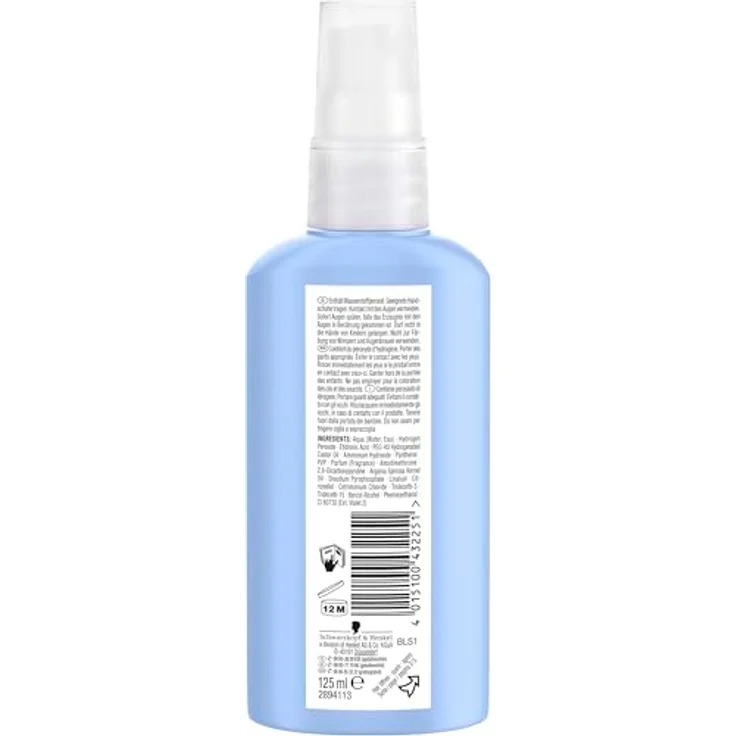 Blonde Aufheller S1 Aufhell-Spray Stufe 3 Aufhellung & Blondierung 125 ml – Bild 3