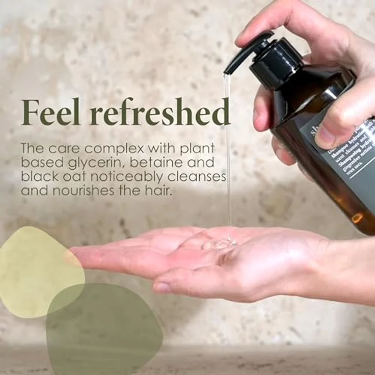 Jean & Len Shampoo Feuchtigkeit Rosemary & ginger Feuchtigkeitsspender 2 x 300 ml – Bild 5