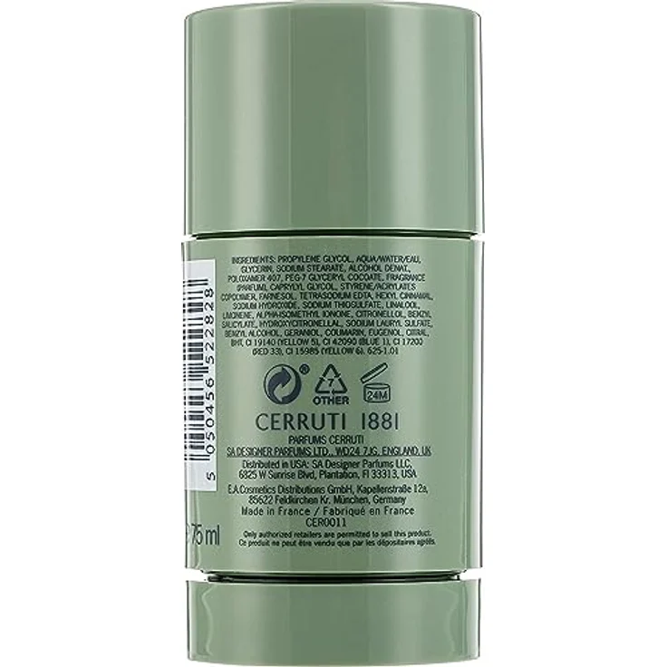 Cerruti 1881 Pour Homme Deo Stick Deodorant 75 ml – Bild 3