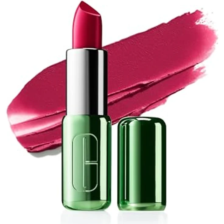 Clinique Pop Longwear Lipstick 06 Rose Pop, ultrapigmentierter Lippenstift mit Primer, 3,9 g, rosa – Bild 2