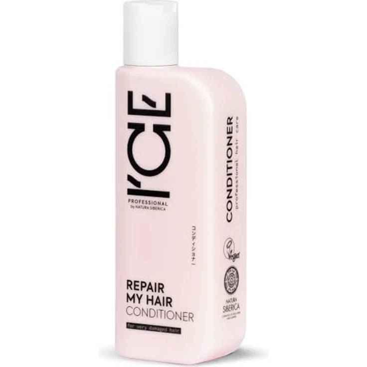 Natura Siberica ICE Professional Repair My Hair, regenerierender Conditioner mit Tiefenwirkung und Keratin, 250 ml, vegan – Bild 2
