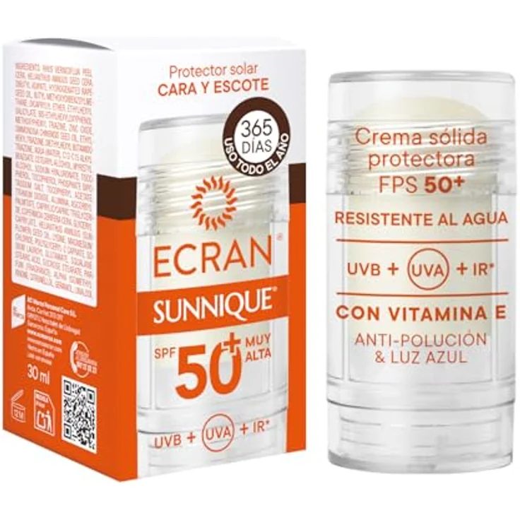 Ecran SUNNIQUE Face and Neckline LSF50+ Stick 30ml - Hochwertige Qualität, Einfache Bedienung, Langlebigkeit – Bild 2