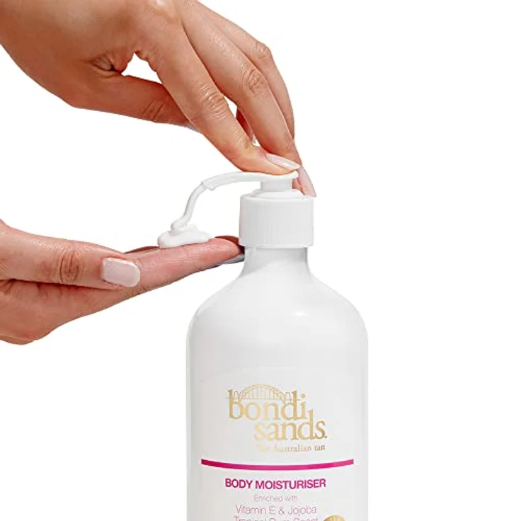 Bondi Sands Tropical Rum Body Moisturizer, 500 ml, feuchtigkeitsspendende Bodylotion mit Vitamin E und Jojoba, veganfreundlich und tierversuchsfrei – Bild 4