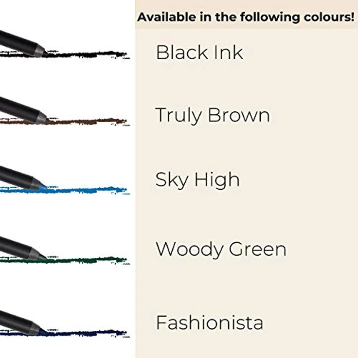 Gosh Velvet Augen Make-up Touch Eyeliner waterproof truly brown 1,2 g  – Bild 6