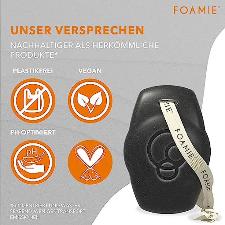 Foamie 3 in 1 Feste Duschpflege For Men - What A Man 90 g – Bild 2