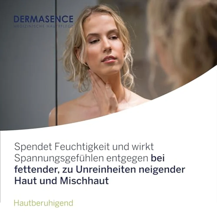 DERMASENCE Seborra Leichte Gelcreme, 50 ml - Feuchtigkeitsspendende Hautpflege für fettige oder Mischhaut - ideal als Make-up-Grundlage - mit Avocadoöl – Bild 3