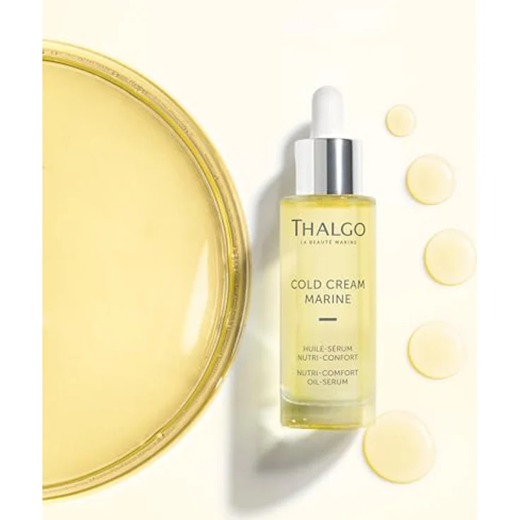 Thalgo Cold Cream Marine Nutri-Comfort Oil Serum, nährendes Gesichtsserum für trockene Haut, 30 ml – Bild 3