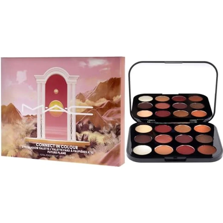 MAC Cosmetics Connect In Colour Eye Shadow Palette, 12 Shades Lidschattenpalette in Future Flame, 12,2 g – Bild 4