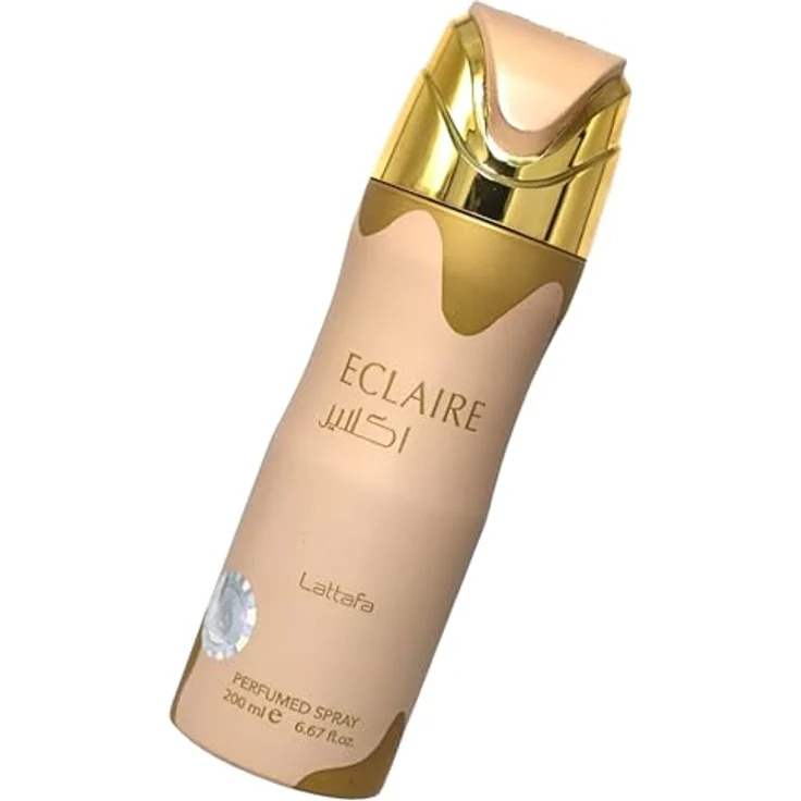 Lattafa Eclaire Unisex Body Spray, 200ml, süßer Gourmand-Duft mit Karamell und Vanille – Bild 5