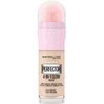 Maybelline New York 4-in-1 Make Up mit Concealer, BB Cream, Highlighter und Primer, für einen perfekten Teint, Foundation mit leichter Deckkraft, Instant Perfector Glow, Nr. 00 Fair Light, 20 ml