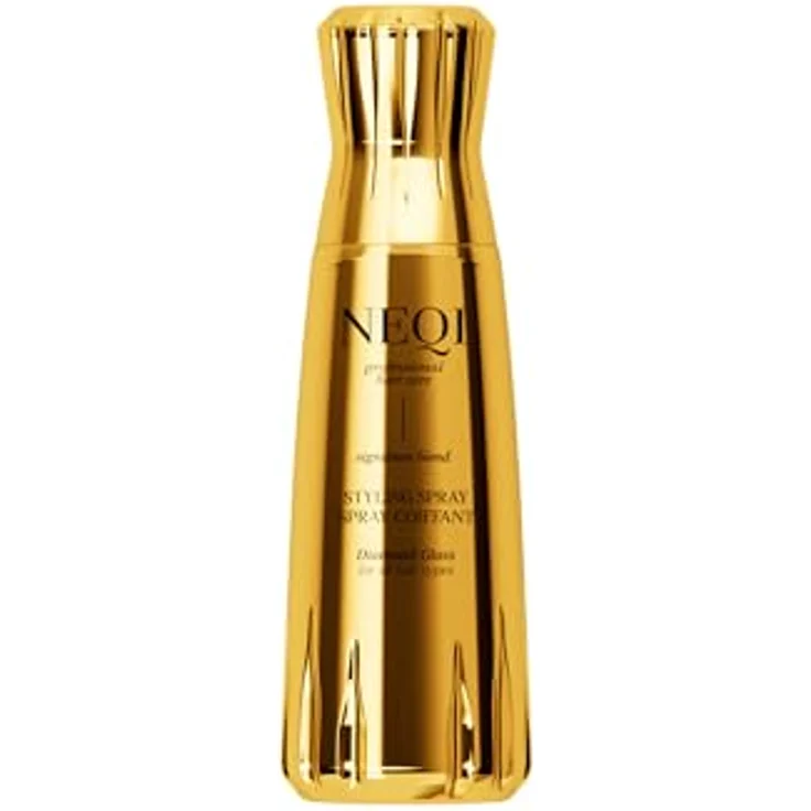 NEQI DIAMOND GLASS Hitzeschutz Spray, 180ml – Glanz-Spray für alle Haartypen, Feuchtigkeitsschutz, Anti Frizz, glass-hair Effekt – Bild 1