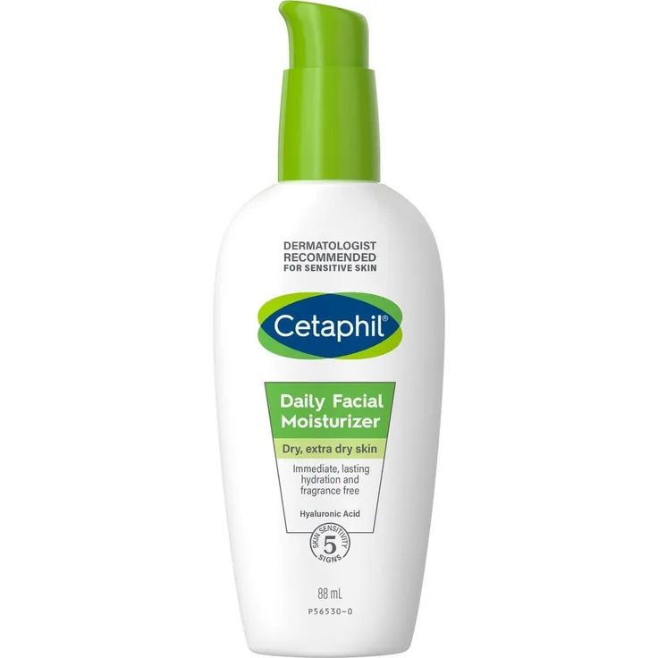 Cetaphil Bodylotion, Feuchtigkeitscreme mit Hyaluronsäure für trockene Haut, 88 ml