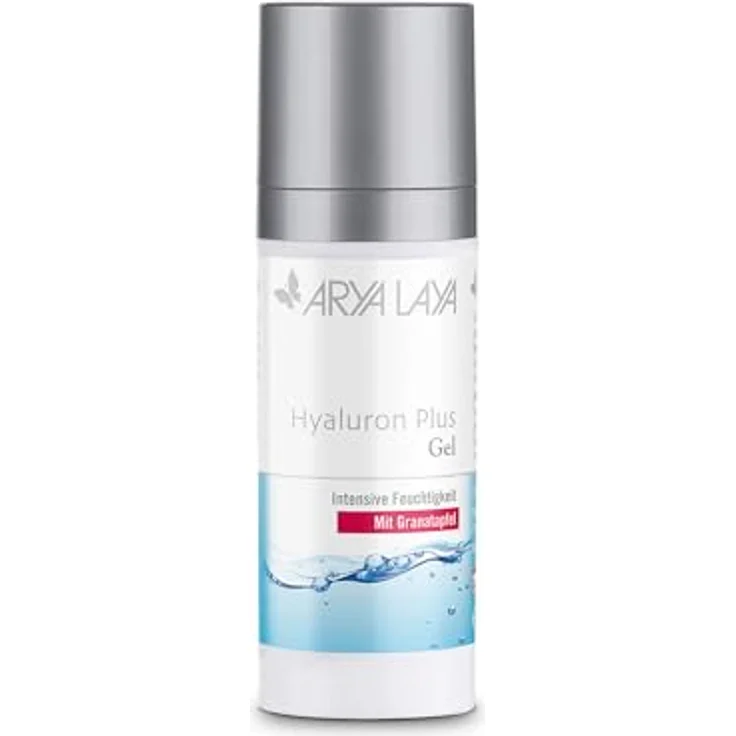 ARYA LAYA Hyaluron Plus Gel mit Granatapfel, 50 ml: strafft, mildert Rötungen & polstert Falten auf, vegan – Bild 1