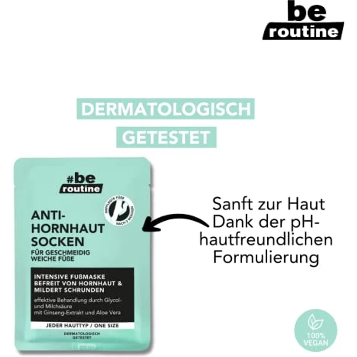 Be Routine intensiv Pflege Fußsocken – Bild 5
